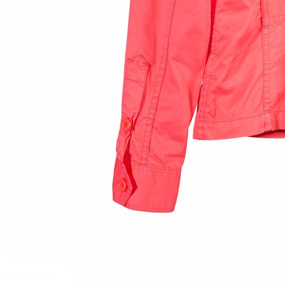 J. Crew Women's Peach Jacket Casual Designer Spring Outdoor Hiking Long Sleeve S - Picture 5 of 11